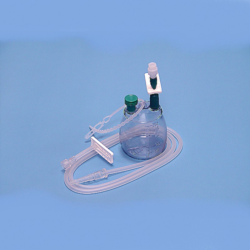 Privac Redonflasche 200 ml OP System, mit Verbindungsschlauch, Large-Lock (15 Stück)