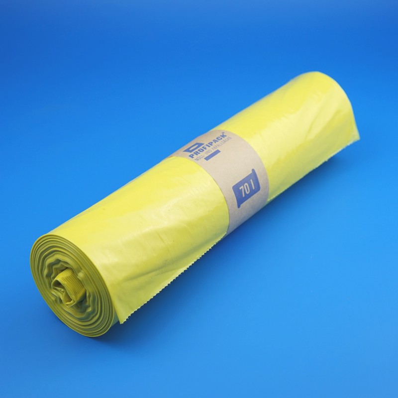 Müllsäcke Tapira transparent 70 l HD 575 x 1000 x Typ 60 1 Rolle = 25 Stück 