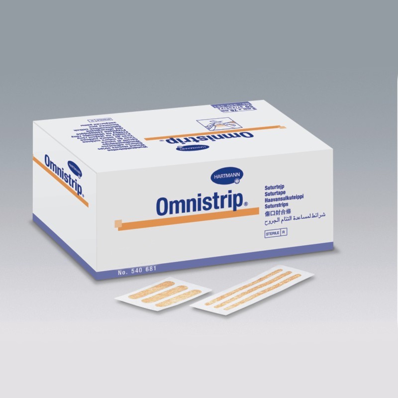 Omnistrip Wundstreifen 12x101 mm versieg. zu 6 St. (300 Stück)