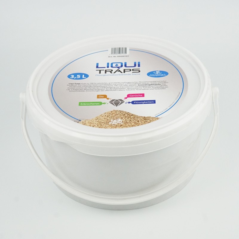 Liqui Trabs 3,5 l, Absorber-Granulat zum Aufnehmen von Flüssigkeiten