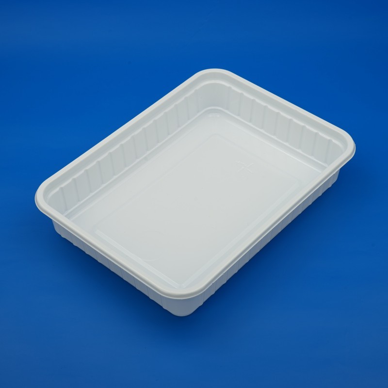 Schale 500 ccm, PS, weiß, 135 x 183 x 35 mm (500 Stück)
